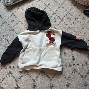 Zara Mickey sweatshirt 3-4 years